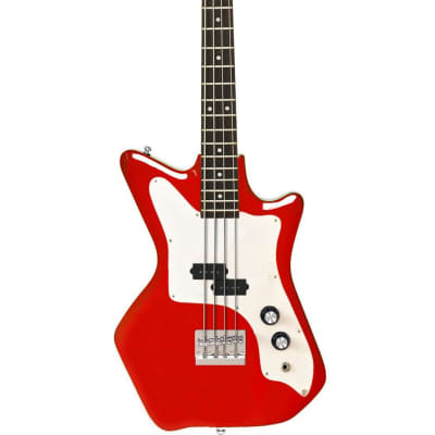 Airline Guitars Jetsons JR Bass - Red - 30.5
