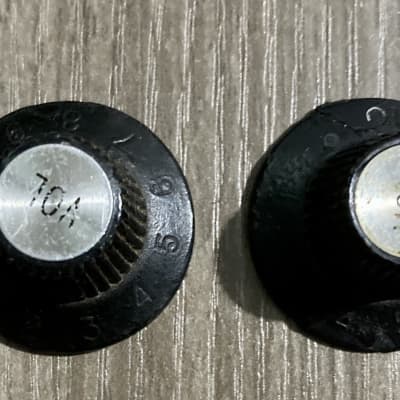 Fender Telecaster deluxe vintage volume knob 70’s Black image 2