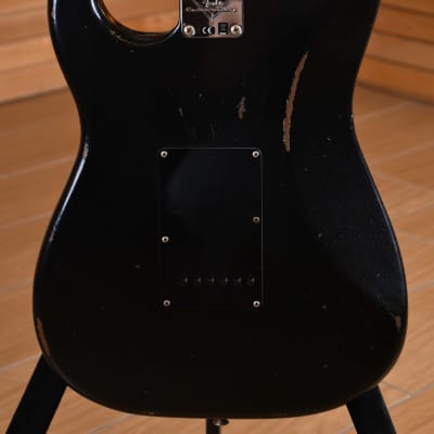 Fender Custom Shop Limited Edition '60 Stratocaster Relic Poblano Aged Black image 13