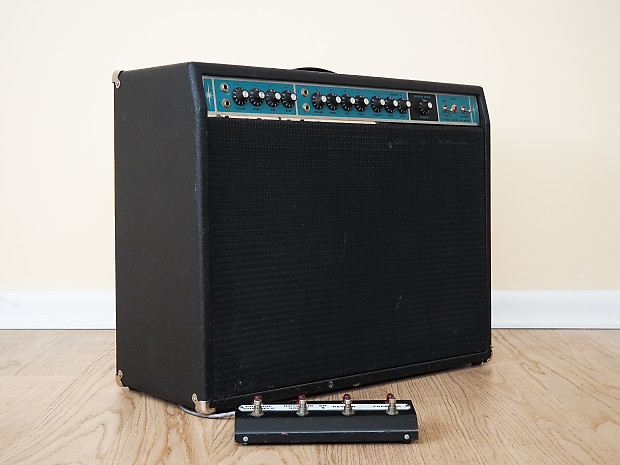 1970s Tel-Ray Supernova II 2x12 Solid State Combo Amplifier | Reverb