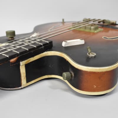 1963 Gretsch 6070 Country Gentleman Vintage Hollowbody Bass Guitar image 5