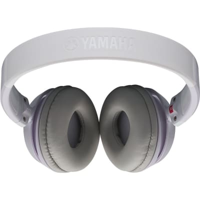Yamaha HPH-50WH On-Ear Closed-Back Adjustable Straight Cable Headphones White image 3