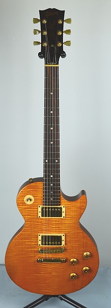 Honey burst les shop paul special p90
