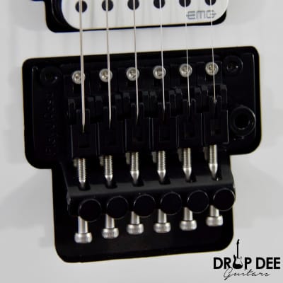 Charvel Jim Root Signature Pro-Mod San Dimas Style 1 HH FR E Electric Guitar w/ Bag - Satin White image 7