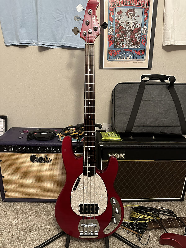 OLP Stingray Bass - Red Maple Flame image 1
