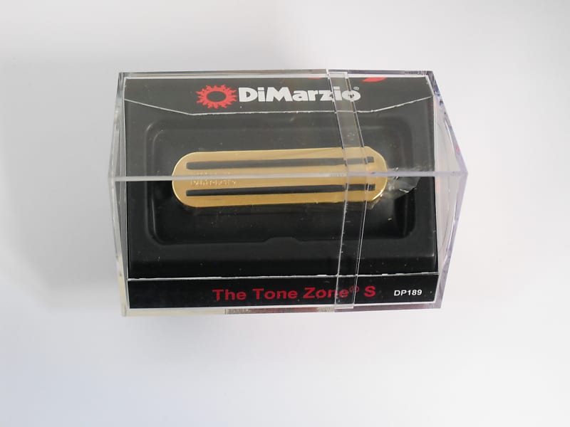 DiMarzio Tone Zone S Single Coil Bridge Pick-up Gold Cover W
