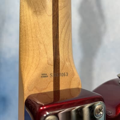 Fender TL-STD Standard Series Telecaster Candy Apple Red, MIJ image 15