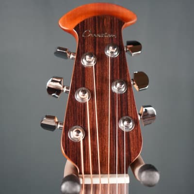 Ovation CE44-RR-G Celebrity Elite Ruby Red Acoustic Guitar Mid Bowl image 4