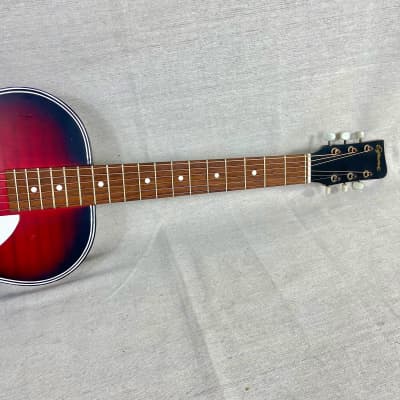 Egmond 108 108RZ 1969 Red Sunburst Short Scale Parlor