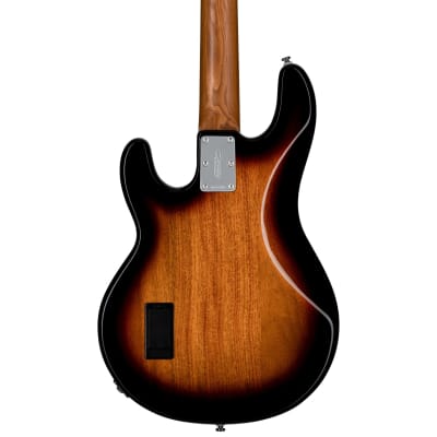 Sterling by Music Man StingRay 4-String Bass, Spalted Maple, 3-Tone Sunburst, Roasted Maple Neck (New for 2024) image 8