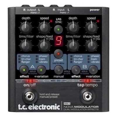 TC Electronic Nova Modulator NM-1 - Pédale de Modulation Guitare - Stock B