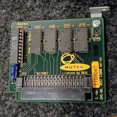 Mutec AKAI CD3000 S3000 S3200 ram card 8mb