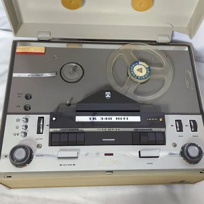 Grundig TS 340 Stereo / Mono Reel to Reel Tape Recorder - Tube Preamps image 2