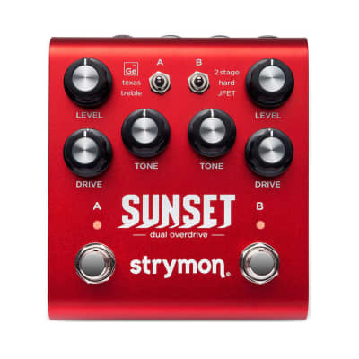 Strymon Sunset Dual Overdrive Pedal (Midnight Edition)