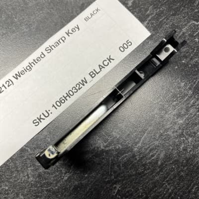 ORIGINAL Roland Replacement Weighted SHARP/BLACK Key (106H032W) for D-50, JX-8P, JX10, Juno-2, HS-80, S-50, A-50 image 3