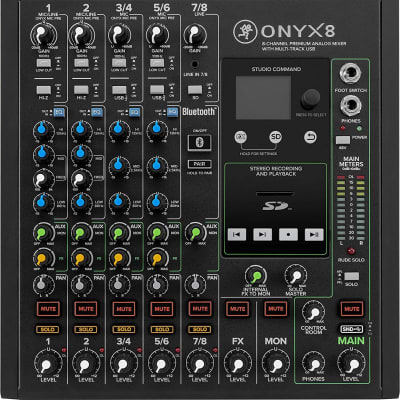 Mackie Onyx Series, 8-Channel Premium Analog Mixer with Multi-Track USB (Onyx12) image 2
