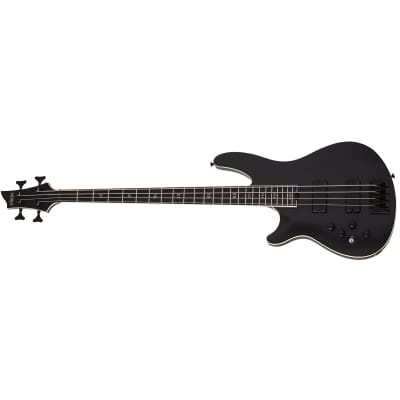 Schecter SLS Evil Twin-4 LH Satin Black Left-Handed Electric Bass Evil Twin 4 - BRAND NEW image 1