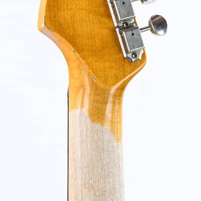 Fender Custom Shop 60 Stratocaster Heavy Relic Aged Black Over 3 Color Sunburst 2023 image 6