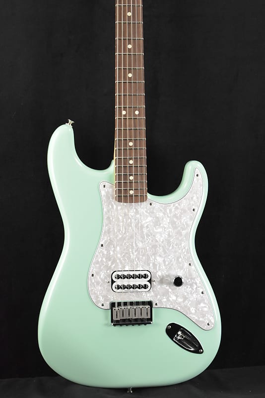 Mint Fender Limited Edition Tom DeLonge Stratocaster Surf Green Rosewood Fingerboard image 1