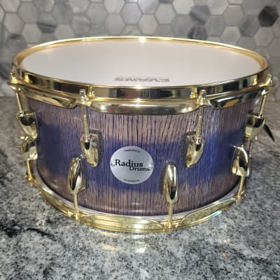 Radius Drums Blue Oak Stave Snare 2022 image 1