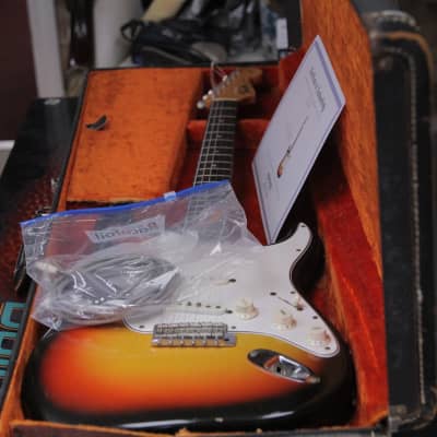 Fender Stratocaster The Neal Schon Collection 1965 Sunburst Provenance included with original case! image 10
