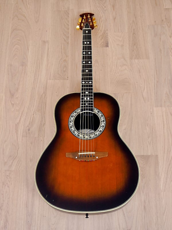 1973 Ovation Legend 1117-1 Vintage Acoustic Guitar USA-Made w/ Case, Deluxe  Balladeer | Reverb Norway