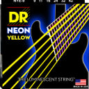 DR Strings Neon Phosphorescent Yellow Electric Light 9-42