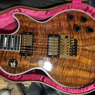 Gibson Les Paul Custom Axcess 2021 - Master Grade Koa image 11