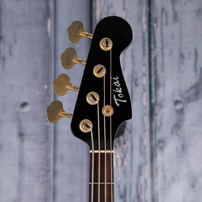 Used 1981 Tokai Hard Puncher Bass, Black | Reverb