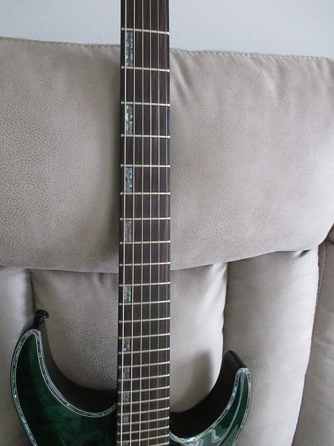 ESP LTD H1001 DE LUXE - Thru Green