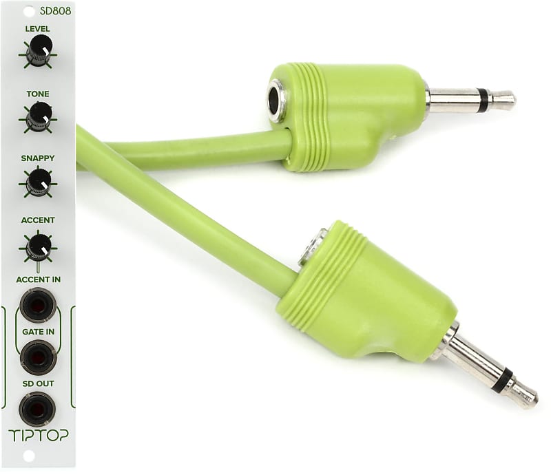 Tiptop Audio SD808 Eurorack Analog Snare Drum Module Bundle Reverb