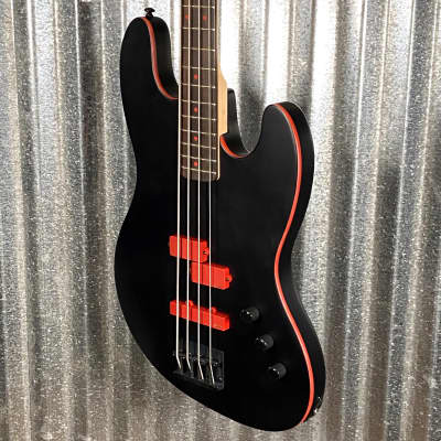 ESP LTD FBJ-400 Frank Bello 4 String Bass EMG PJ Black Satin #0339 Used image 7
