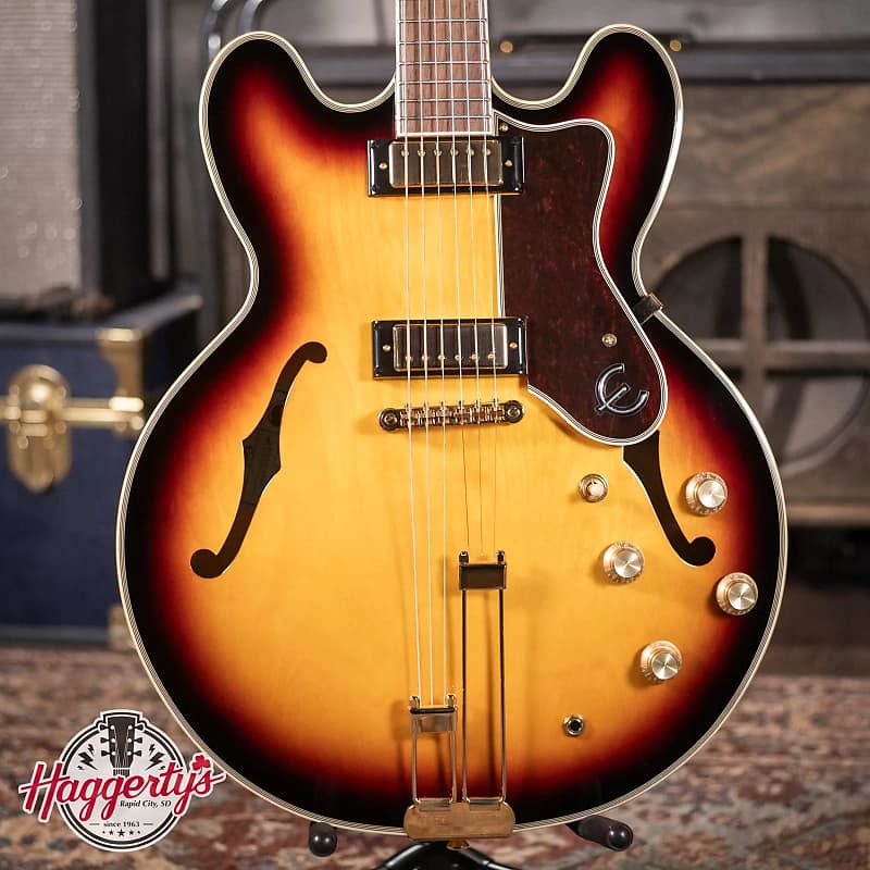 Epiphone Sheraton - Vintage Sunburst with Premium Gig Bag