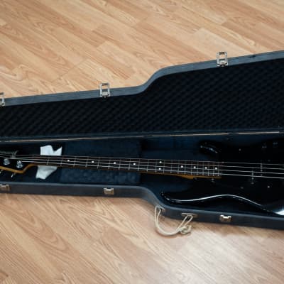 1985 Ibanez Roadstar II Bass Series Electric Bass in Gloss Black w/ Original Hard Case (Very Good) *Free Shipping* image 9