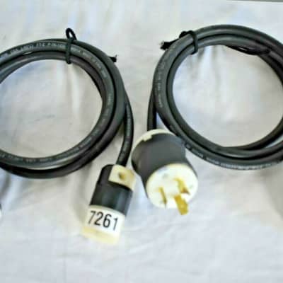 HUBBELL 6FT 20A 250V TO 15A 250V POWER CABLE #7261 #7262 (ONE) image 1