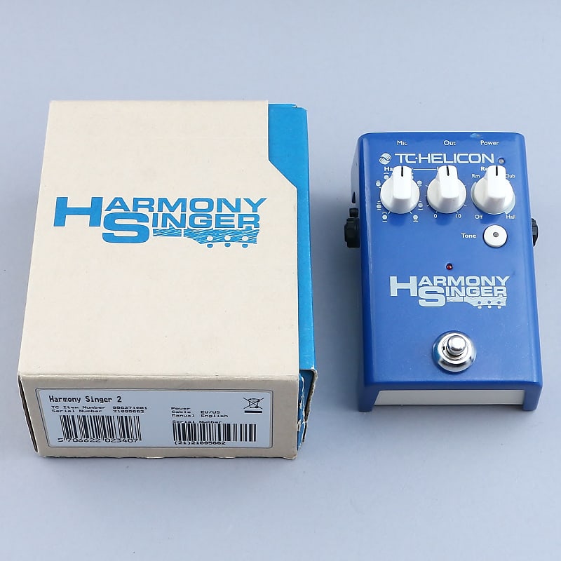 TC Helicon Harmony Singer 2 Vocal Effects Pedal P-19547