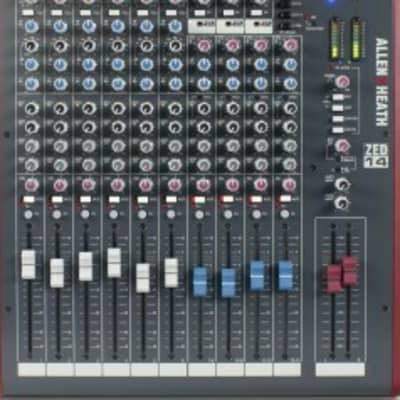 Allen & Heath ZED-14 12-channel Mixer with USB Audio Interface image 1