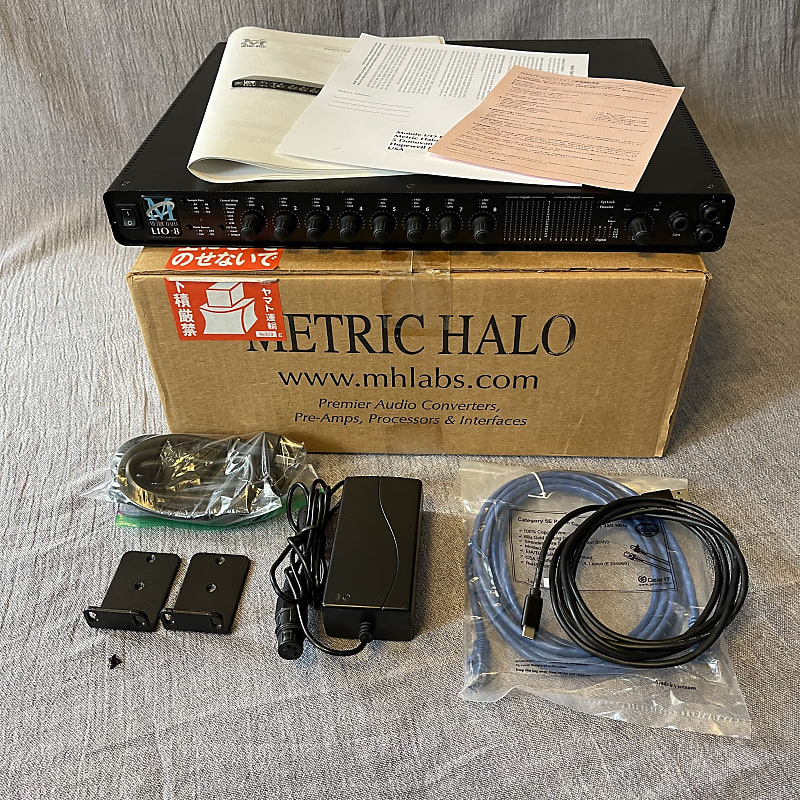 Metric Halo 3D LIO8/4 pres, near MINT, full package Reverb