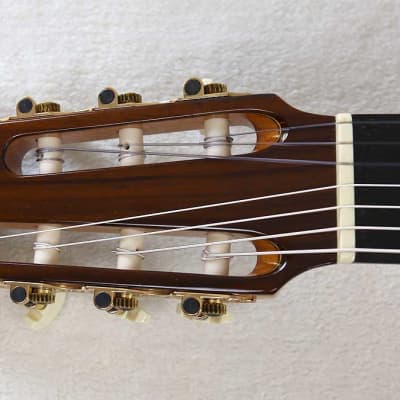 Milagro MPS7 Spruce/Rosewood 7-String Classical Harp Guitar w/All-Solid Woods, Custom Case!! image 8