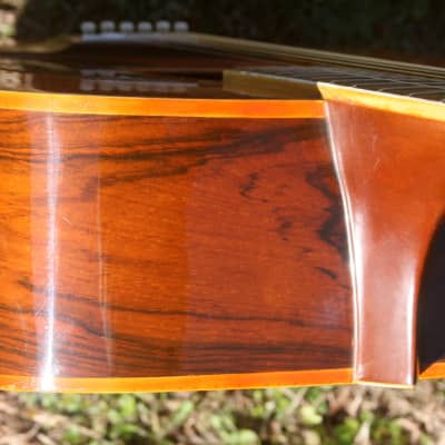 1970's Suzuki Famous W400 Brazilian Rosewood by Kiso Suzuki Violin, Nagano Japan Natural+Hard Case image 12