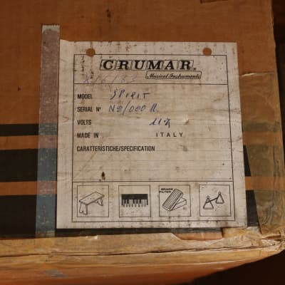 Crumar Spirit (1983 NAMM Show / Time Capsule!) Fully Recapped w/ Original Packaging MINTY! image 21