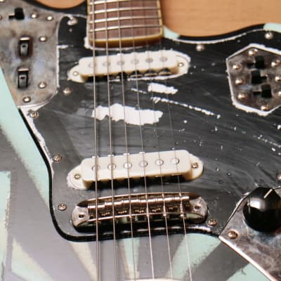 Skullcat Guitars REVOLUTION Jaguar Stencil Punk Guitar image 24
