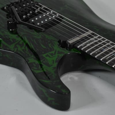 Schecter Guitar Research C-1 FR-S Toxic Venom Finish 6-String Electric Guitar image 6