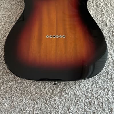 Fender Modern Player Telecaster Thinline Deluxe 2015 P90 Sunburst Rare Guitar image 12