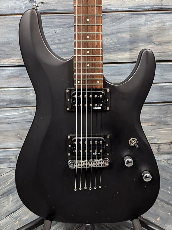 Used Schecter C-6 Deluxe Electric Guitar with Gig Bag image 1