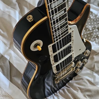 aria pro II Les Paul 1970s - Black Beauty LP650 Peter Frampton Custom Gibson image 3