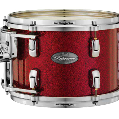 Pearl Music City Custom 10"x8" Reference Series Tom RED GLASS RF1008T/C407 image 1