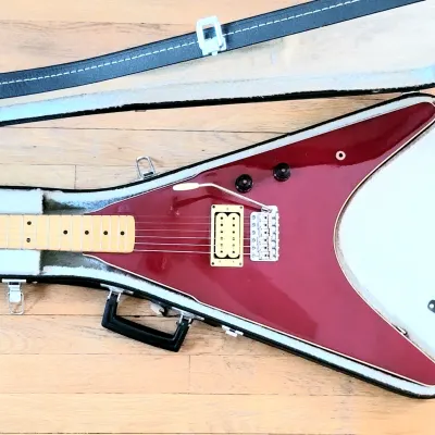 Rare Ibanez RR-150 Rocket Roll X Series MIJ Single Pickup w/ Original HSC Red image 4