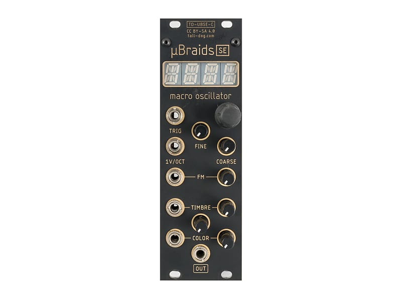Tall Dog Electronics uBraids SE v2 Macro Oscillator Reverb UK