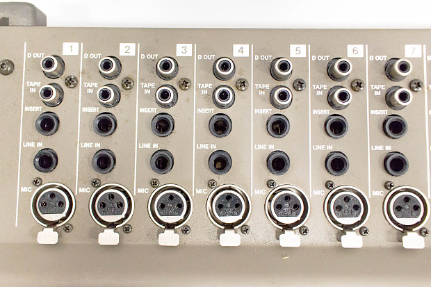 Tascam M-2524 24 Channel / 8 Bus Analog Multitrack Mixer Mixing